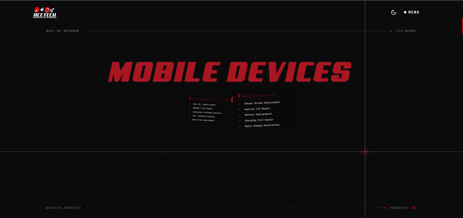 AceTech services section