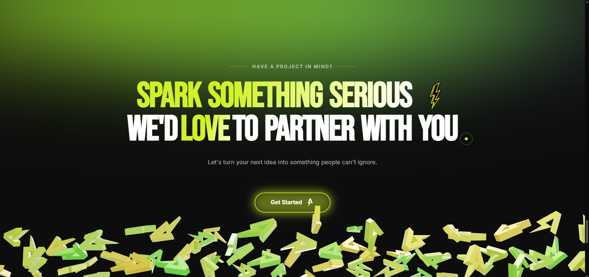 Adalytics about page call-to-action