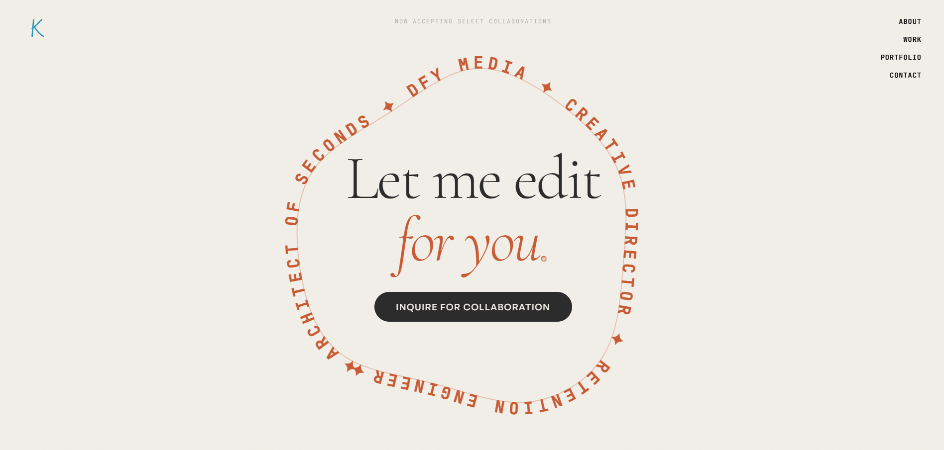 Knel call-to-action section